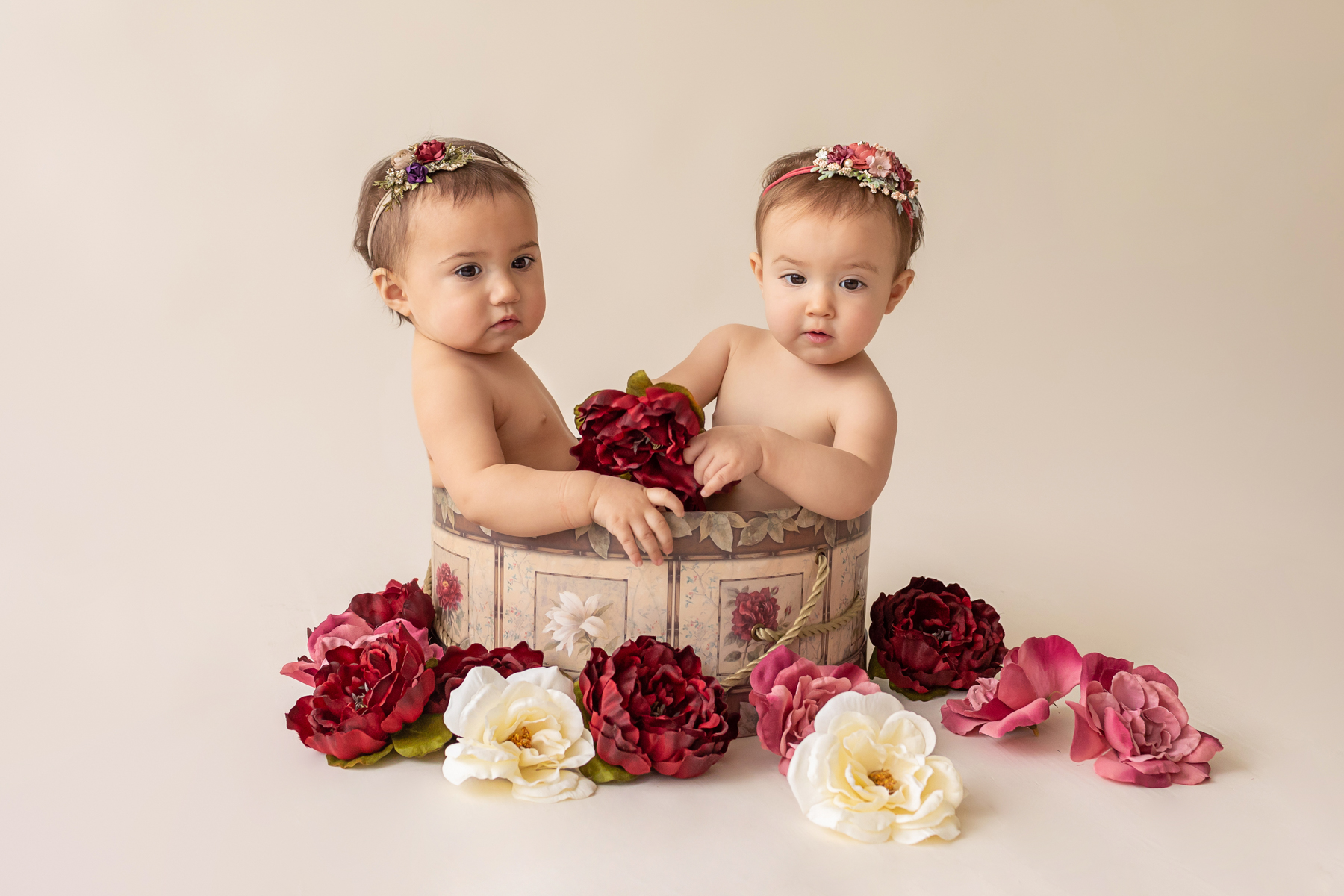 twin toddlers girls