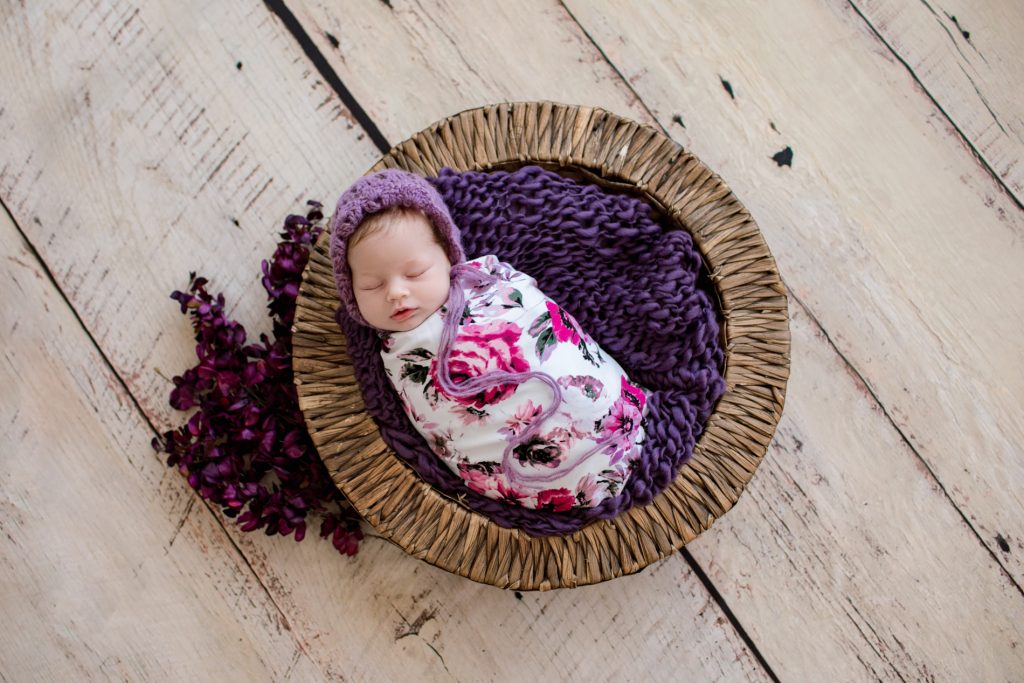 Baby Girl Infant Photography Gainesville, FL