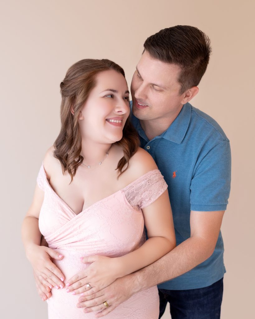 Indian Pregnant Lady with Husband Stock Image - Image of female, belly:  203394673
