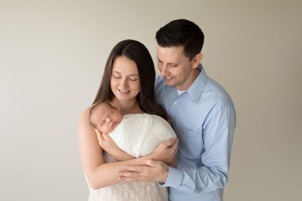 Newborn Baby With Mom & Dad Gainesville, FL