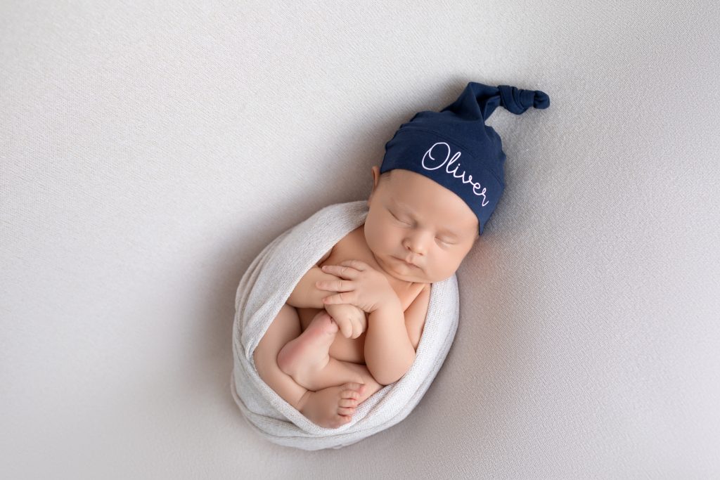 Newborn Baby Boy Creative Photo Session