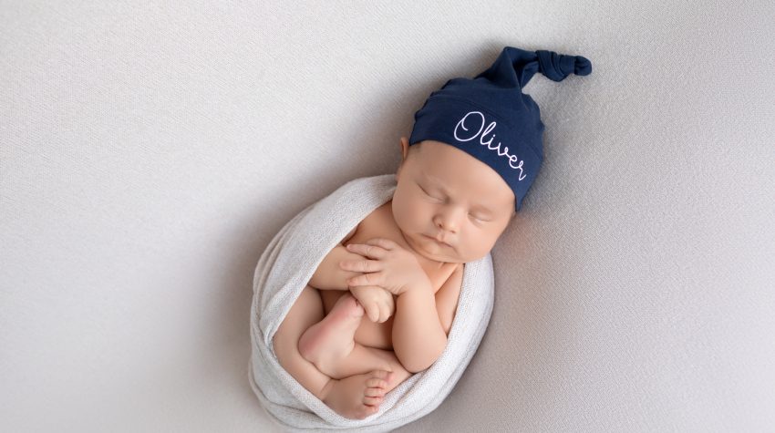 Newborn Baby Boy Creative Photo Session