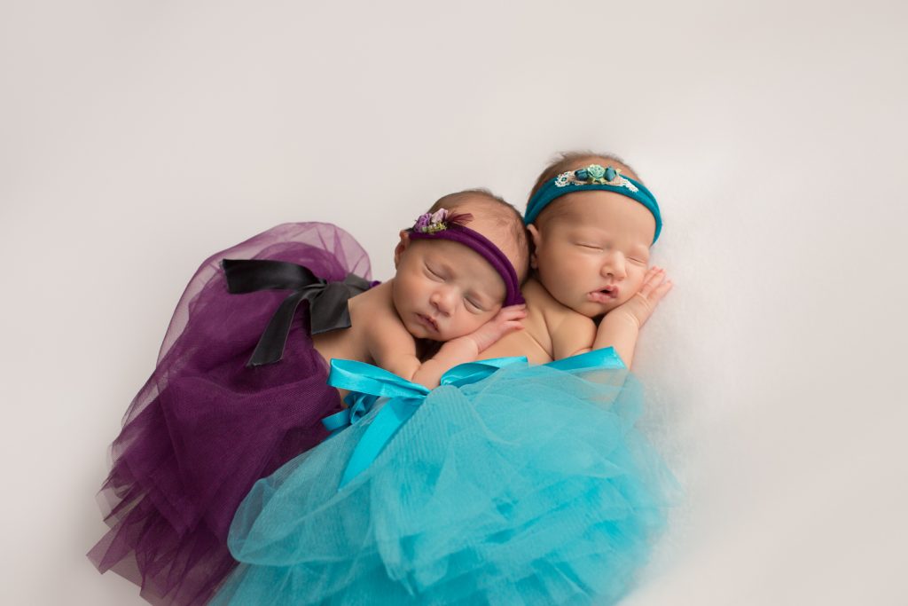 Creative Newborn Twins Photo Session Gainesville, Florida