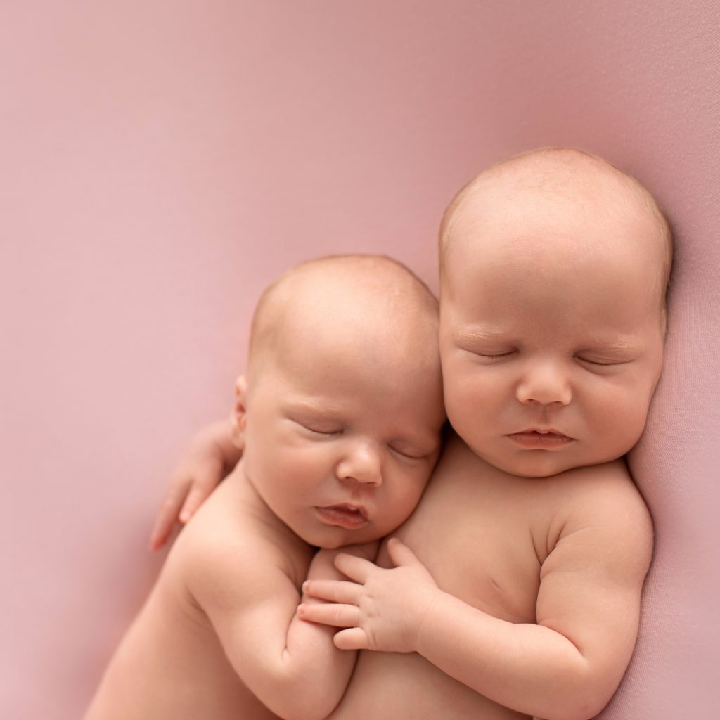 Twins Newborn Photo Session Gainesville Florida