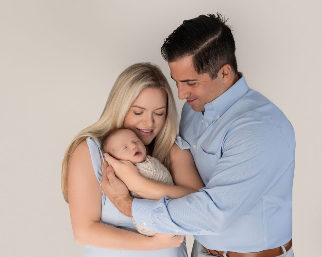 Newborn Baby With Mom & Dad Gainesville, FL